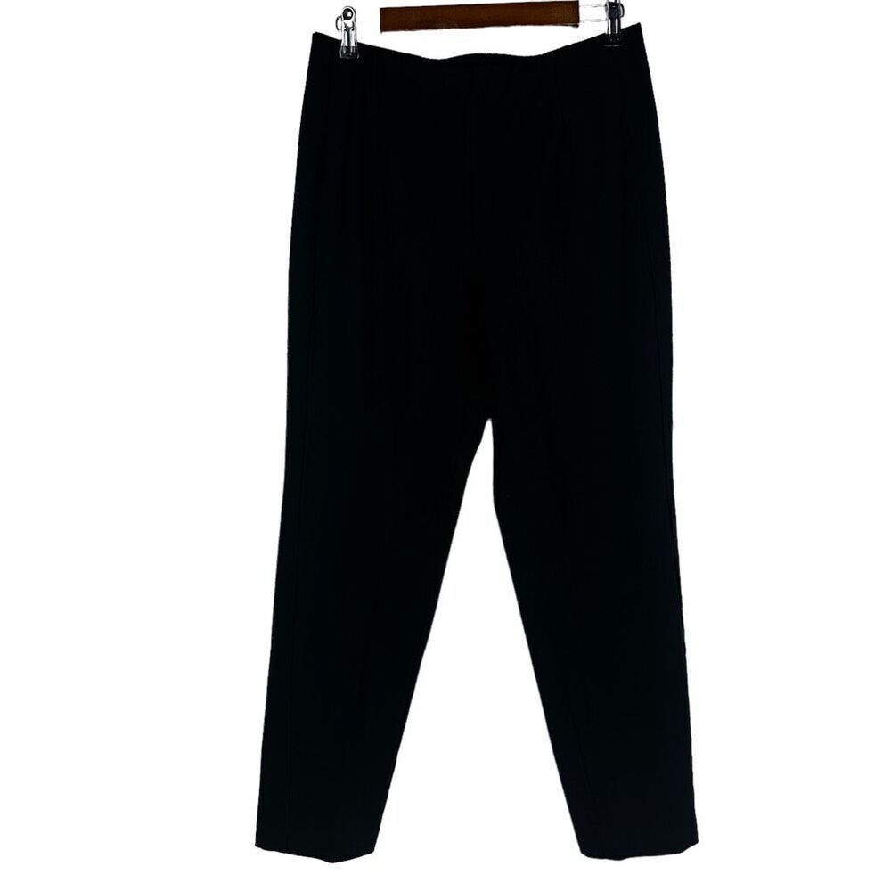 J. Jill Ponte Slim Leg Black Pant size Medium